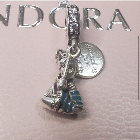 Pandora x Disney Mulan Dangle Charm 798637C01 RETIRED - Picture 9 of 12